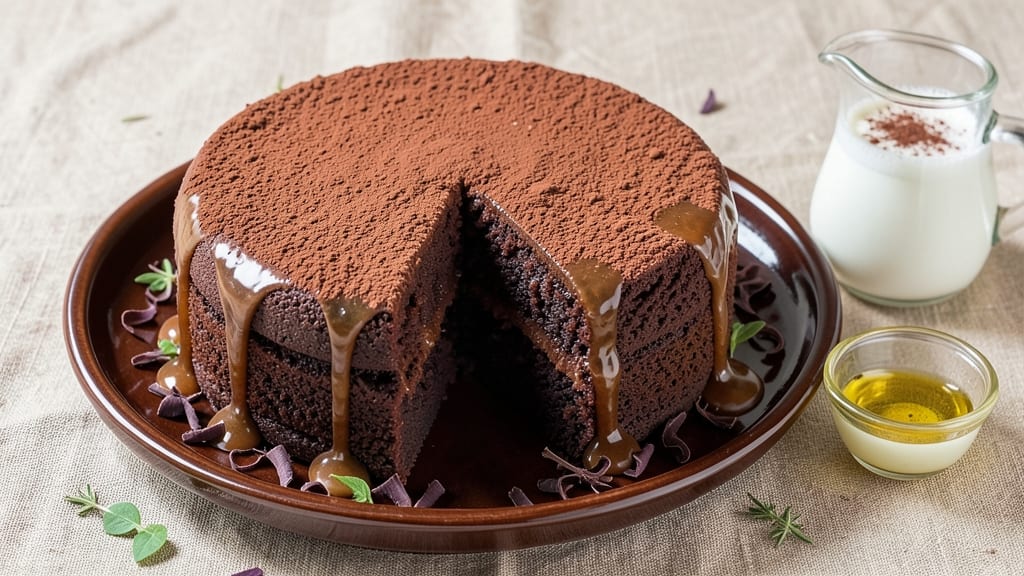 Basic Moist Chocolate Cake Recipe: One-Bowl Wonder With Fudgy Cracks