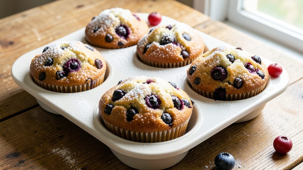 Blueberry Chocolate Chip Muffins Recipe: Bursting With Juicy Berries and Fudgy Chocolate Chunks