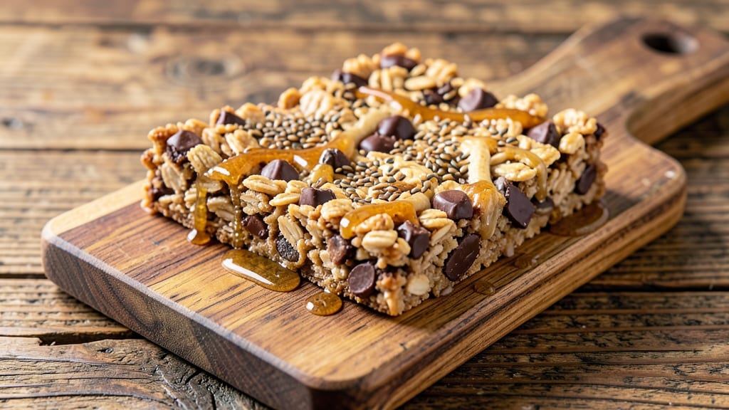 Chewy Chocolate Chip Granola Bar Recipe Healthy: No-Bake Protein-Packed Energy Bites