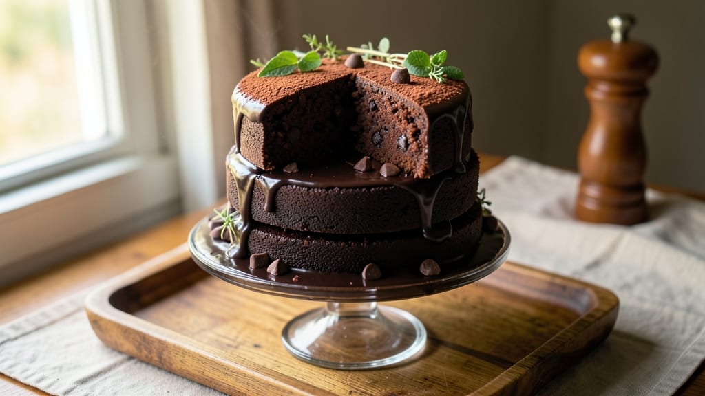 Bakery-Style Chocolate Cake Recipe: Triple-Layered Crunch With Warm Chocolate Rivers