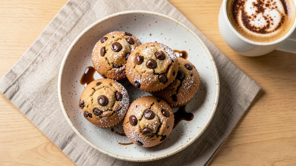 Cappuccino Chocolate Chip Muffins Recipe: Coffee-Infused Bites With Warm Chocolate Streaks