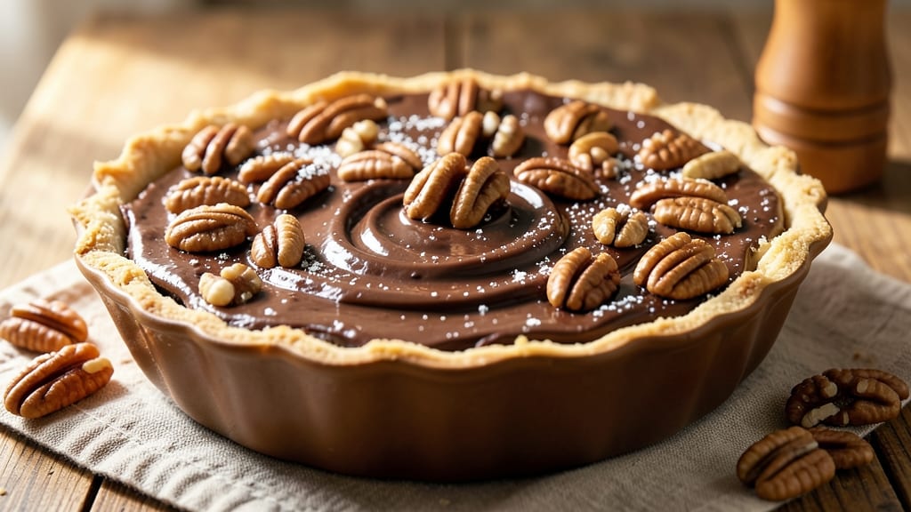 Best Chocolate Pecan Pie Recipe Ever: Glass-Bowl Crunch With Hidden Fudge Layers
