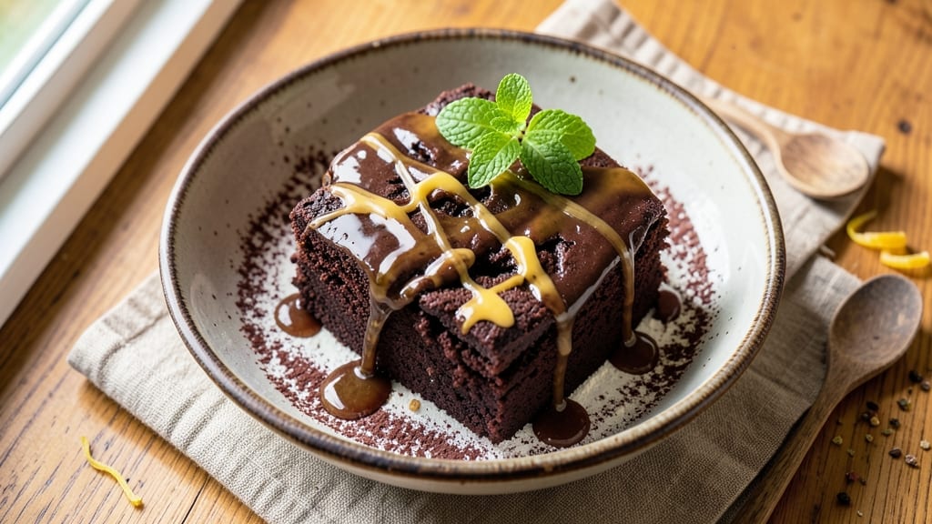 Cacao Chocolate Cake Recipe: Molten Cocoa Heart With Crispy Crown