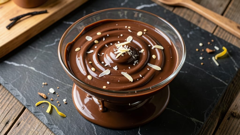 Bella Chocolate Fountain Recipe: Velvety Pour With Warm Vanilla Streaks