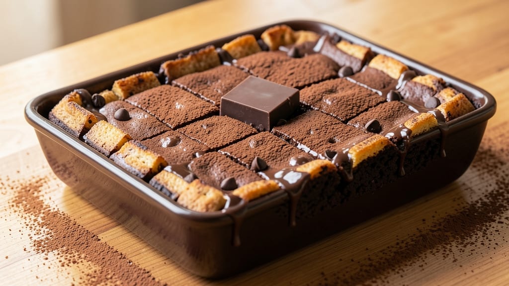 Brownie Recipe With Chocolate Squares: Fudgy Cracks and Crunchy Chunks in One Bite