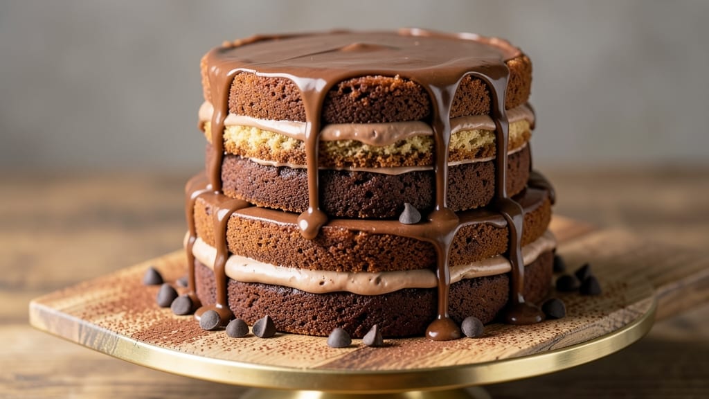 Butter-Based Chocolate Cake Recipe: Rich Fondant Texture With Decadent Ganache Rivers