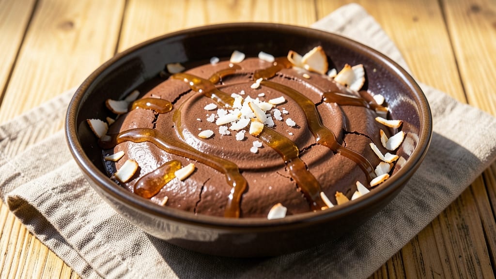 Cacao Chocolate Recipe With Coconut Oil: Rich Fudge Bars With Tropical Crunch
