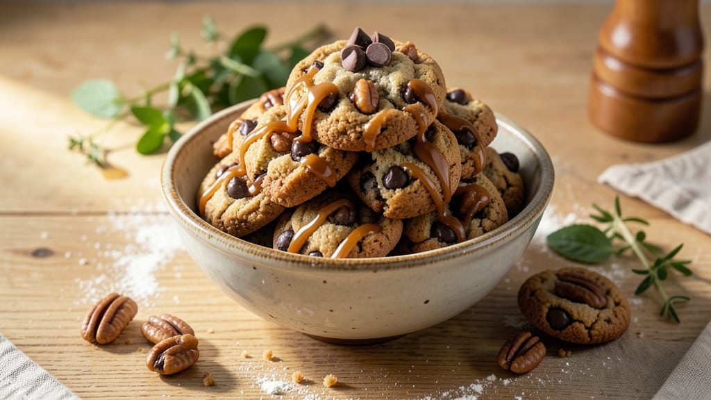 Caramel Pecan Chocolate Chip Cookie Recipe: Buttery Crunch Meets Gooey Streaks