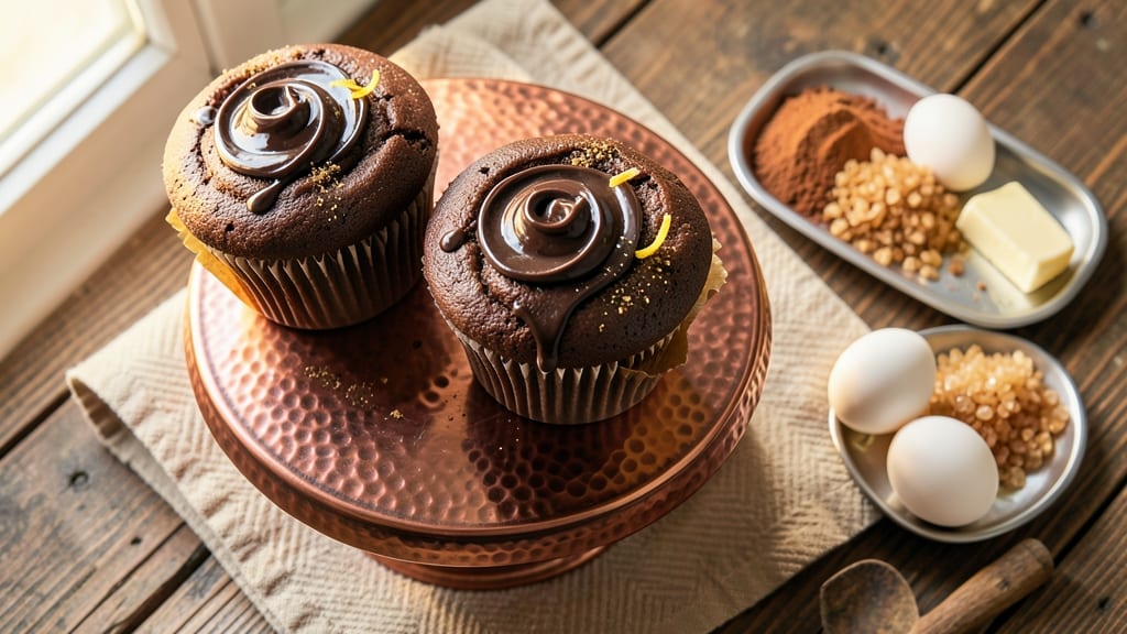 Baked By Melissa Chocolate Cupcakes Recipe: Crispy Cocoa Shells With Fudgy Vanilla Hearts