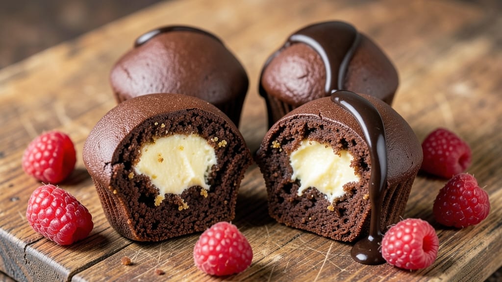 Cheesecake Stuffed Chocolate Cupcakes Recipe: Hidden Creamy Surprise in Every Bite