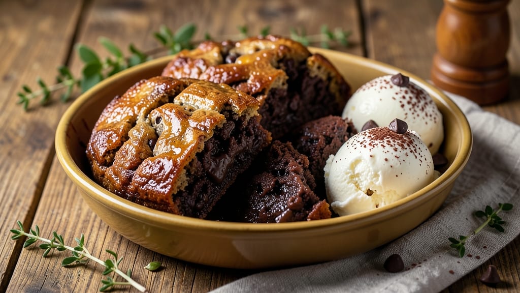 Chewy Fudgy Chocolate Brookies Recipe: Glass-Pan Crunch and Molten Streaks