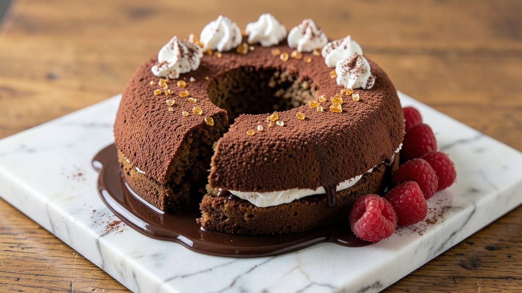 Buche De Noël Chocolate Sponge Recipe: Yule Log Layers With Coffee-Infused Ganache