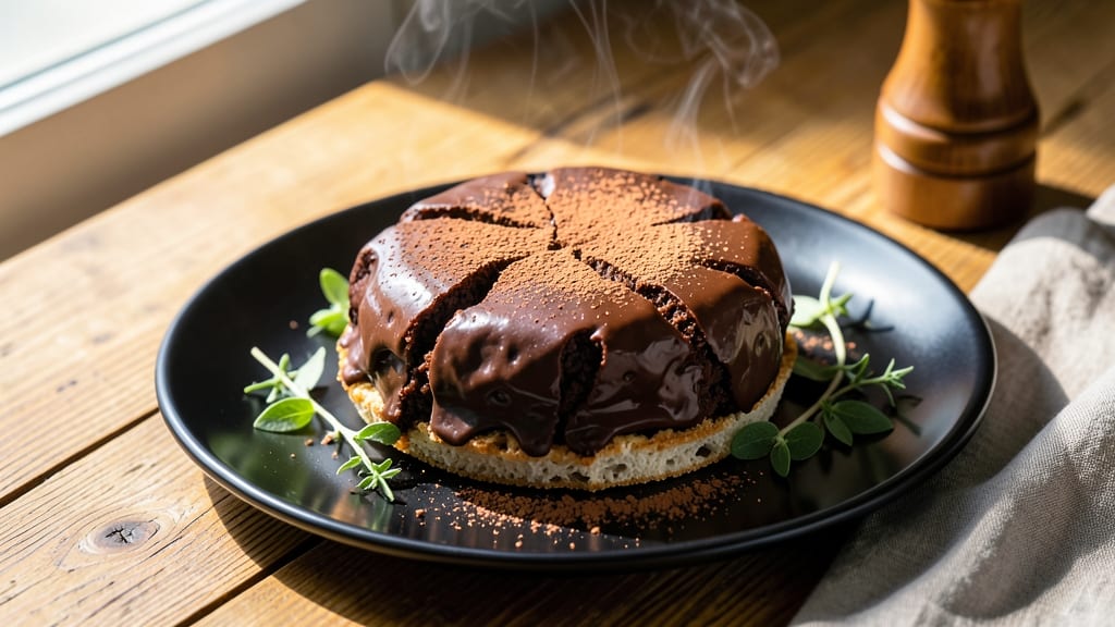 Chewy Chocolate Supreme Recipe: Triple-Layered Crunch With Warm Fudge Swirls