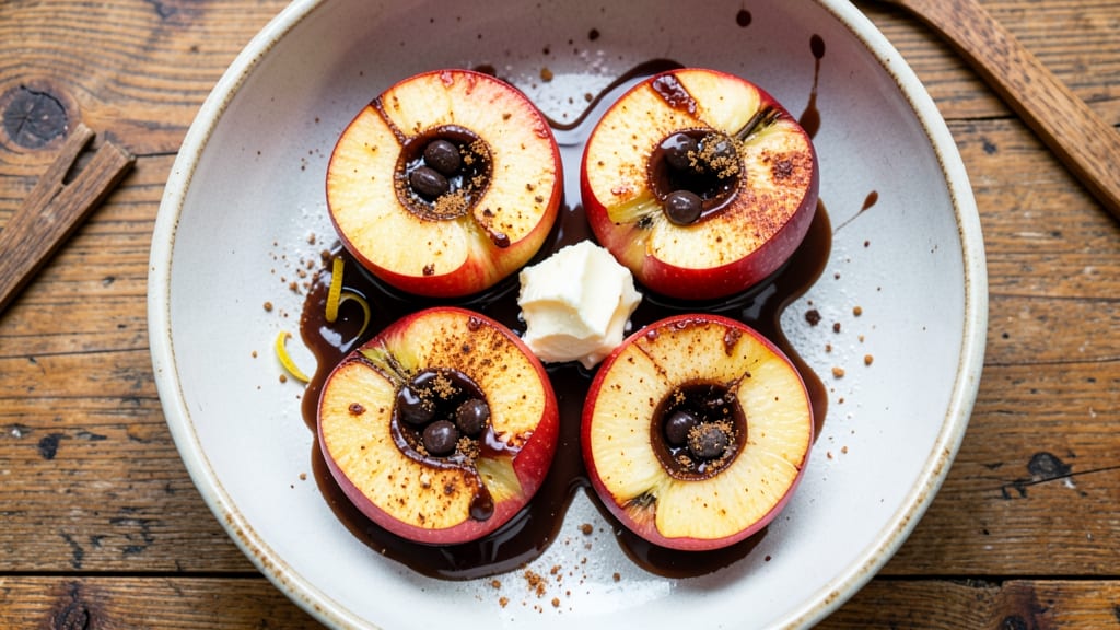 Baked Apple Chocolate Recipe: Warm Spice-Meets-Fudgy Magic