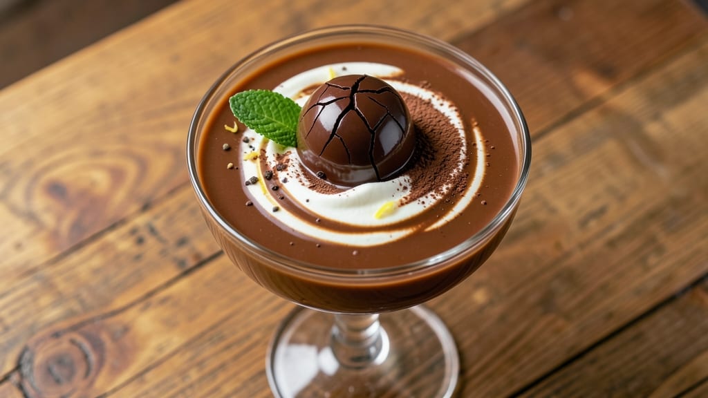 Carrabba's Chocolate Martini Recipe: Boozy Glass Magic With Silky Ganache Streaks