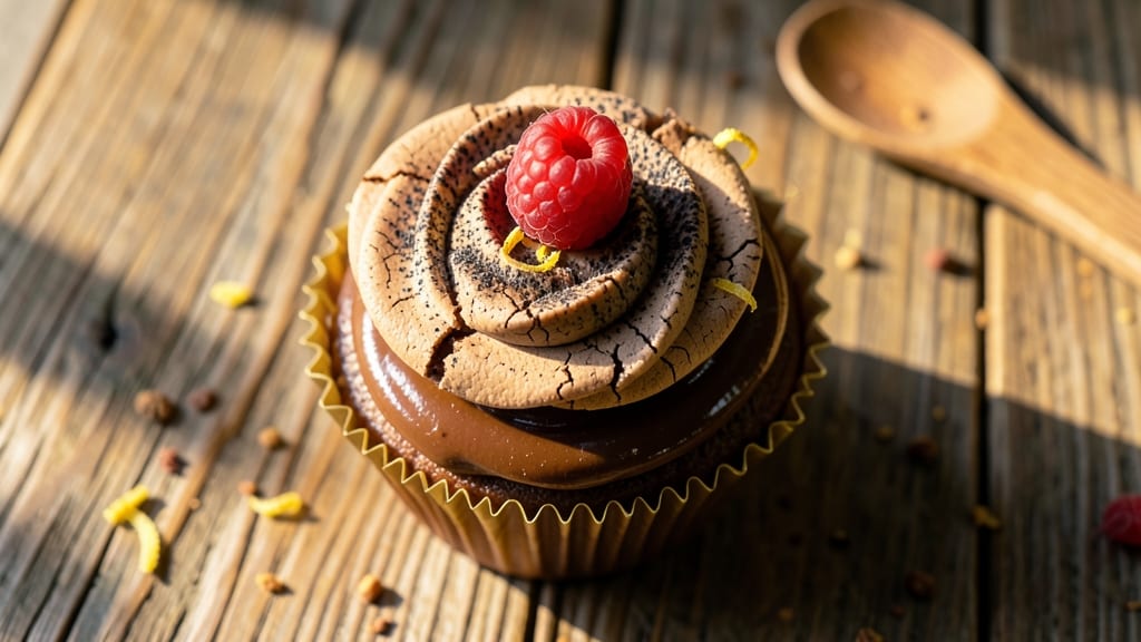 Bakers Chocolate Cupcakes Recipe: Glass-Bowl Crunch With Molten Fudge Streaks