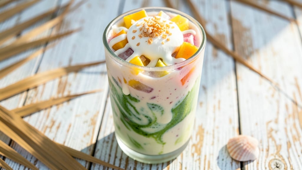 Beach Bum White Chocolate Tropical Smoothie Recipe: Sunshine-Inspired Refreshment in 5 Minutes