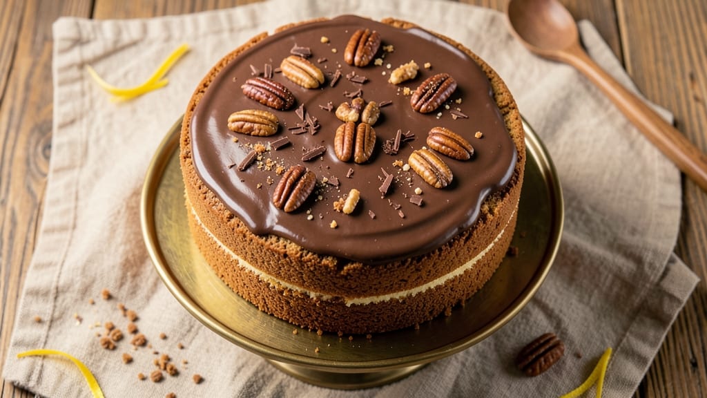 Boxed German Chocolate Cake Recipe: Warm Spice Streaks and Buttery Crunch Top
