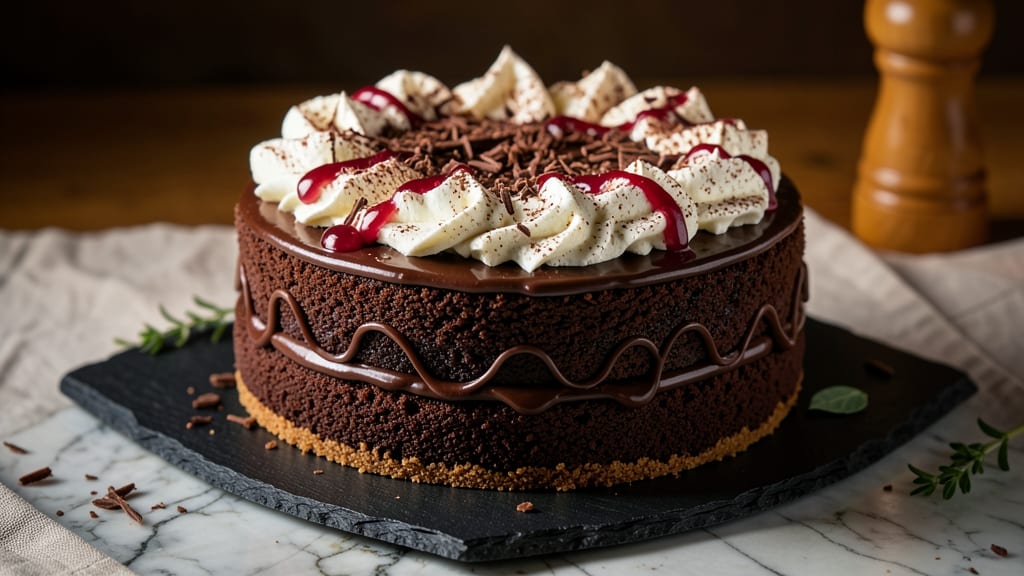 Callebaut Chocolate Cake Recipe: Triple-Layered Fudgy Crunch With Silky Ganache