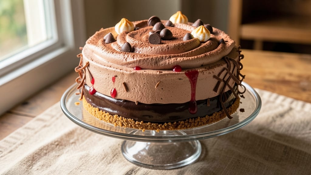 Cheesecake Factory Chocolate Mousse Cake Recipe: Triple-Layered Crunch With Coffee-Infused Ganache Hearts