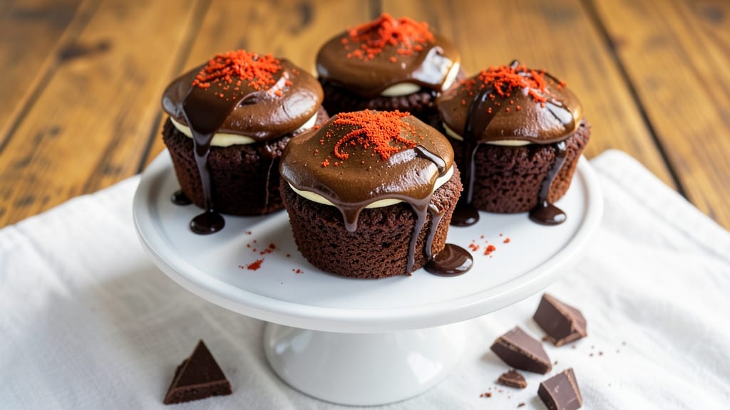 Chilli Chocolate Cupcakes Recipe: Spicy-Sweet Swirls That Steal the Show