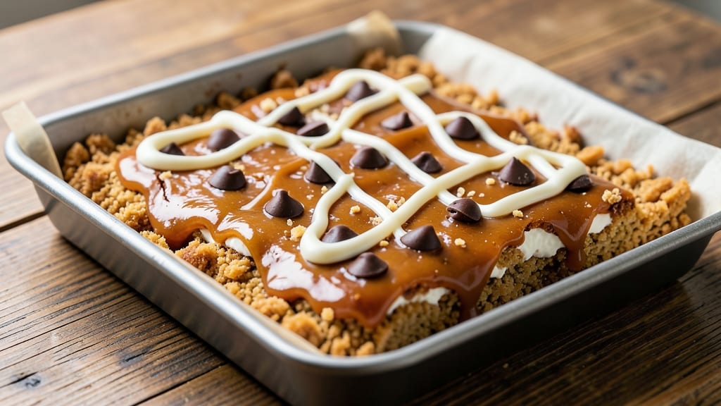 Pioneer Woman Caramel Chocolate Crunch Bars Recipe: Triple-Layered Magic in One Pan