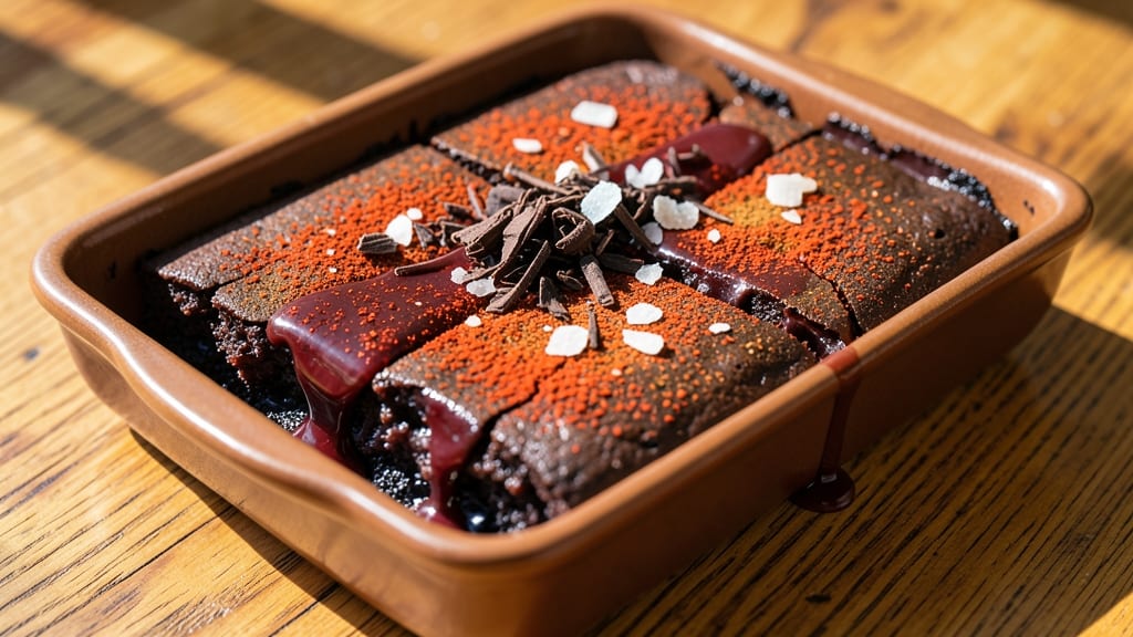 Chilli Chocolate Brownie Recipe: Spiced Depth and Molten Streaks in One Bite