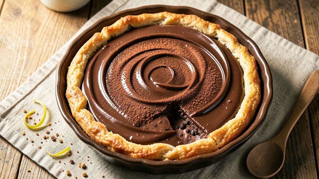 Best Rated Chocolate Chess Pie Recipe: Glass-Bowl Crunch Meets Silky Ganache Rivers