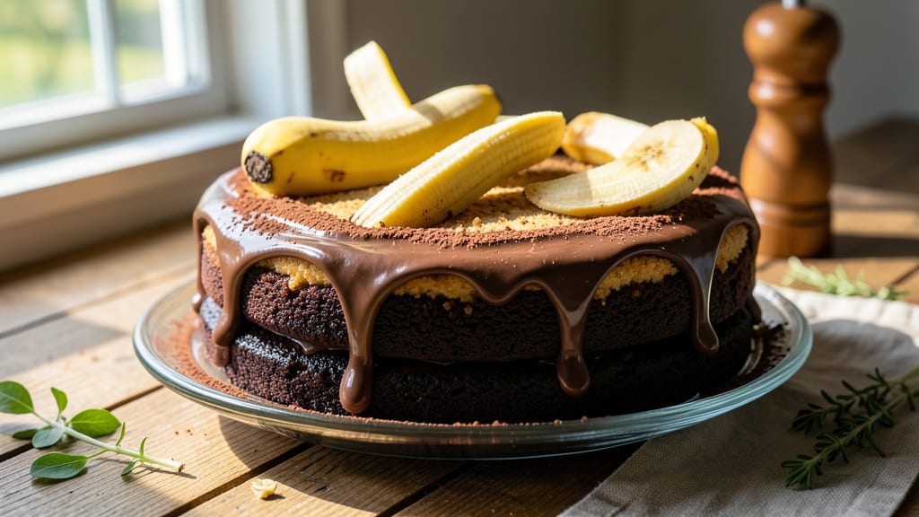 Banana Chocolate Cake Mix Recipe: Moist Layers and Fudgy Streaks in One Bowl