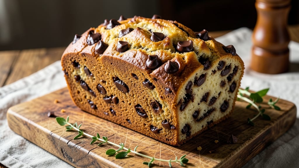 Best Banana Chocolate Chip Bread Recipe Ever: Triple-Layered Crunch With Warm Chocolate Streaks and Banana Bursts