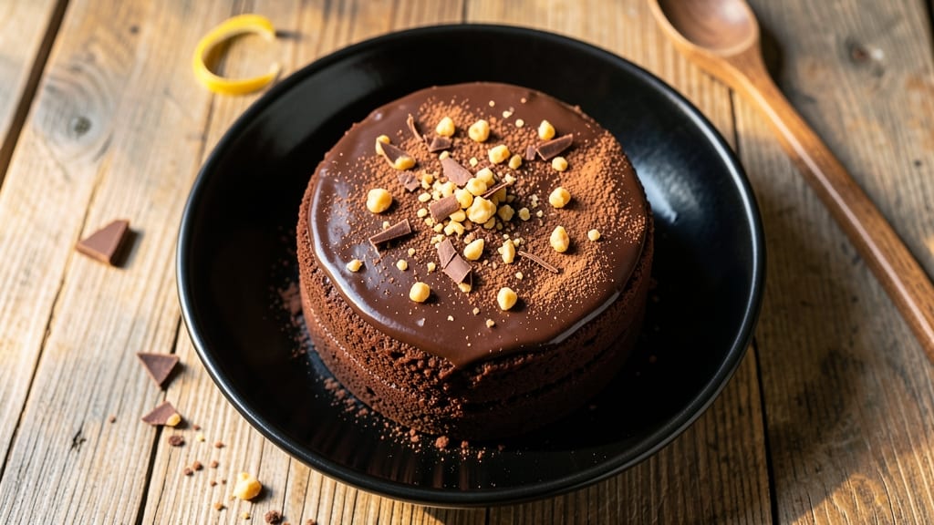 Belgian Chocolate Fudge Cake Recipe: Triple-Layered Crunch With Molten Ganache Streaks