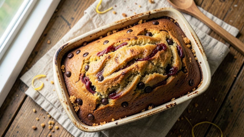 Banana Bread Recipe With Applesauce and Chocolate Chips: Applesauce Moisture Meets Fudgy Chocolate Pockets