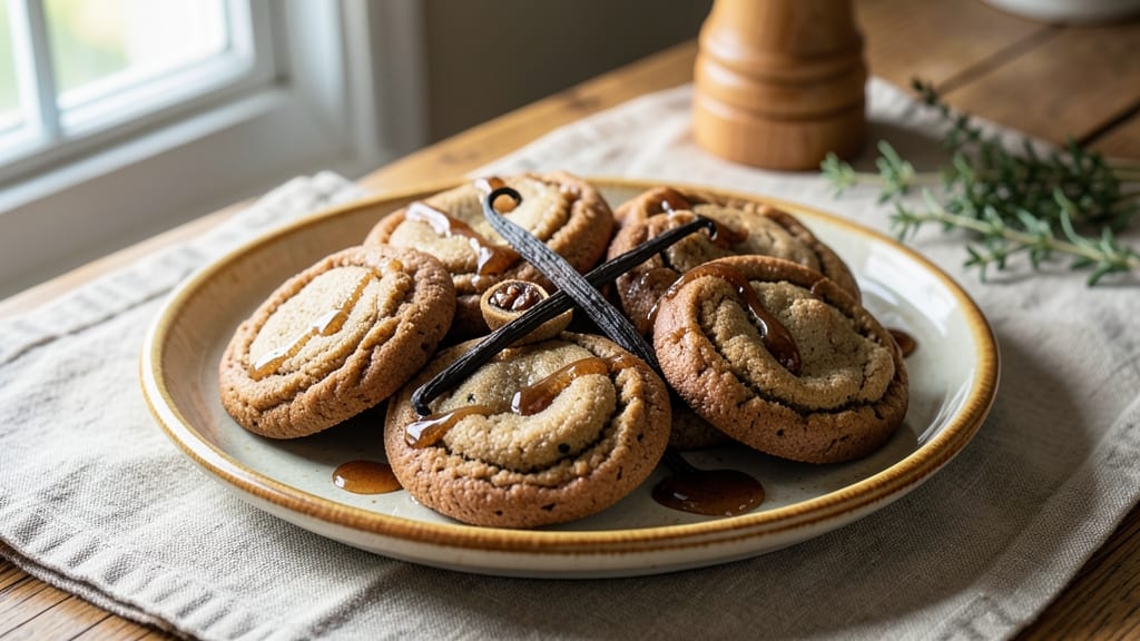 Chewy Cookie Recipe No Chocolate Chip: Brown Butter Vanilla Swirls With Crunchy Edges