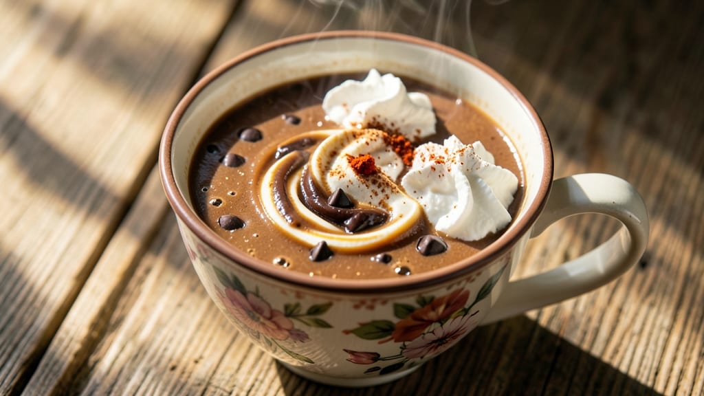 Broth-Infused Hot Chocolate Recipe: Warm Spice and Savory Depth in Every Sip