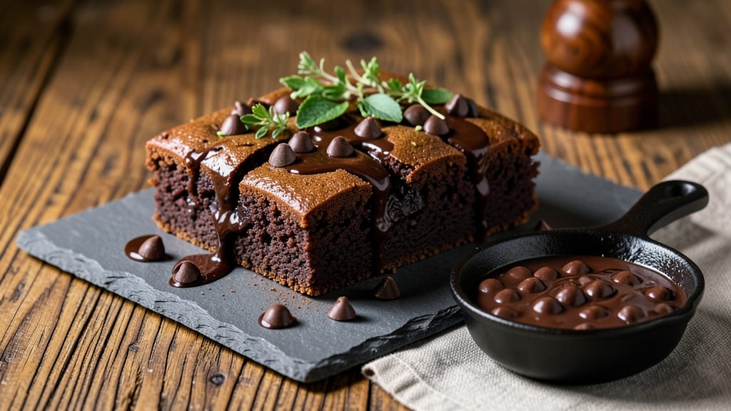 Brownie Recipe Using Melted Chocolate Chips: Fudgy Cracks and Melty Streaks