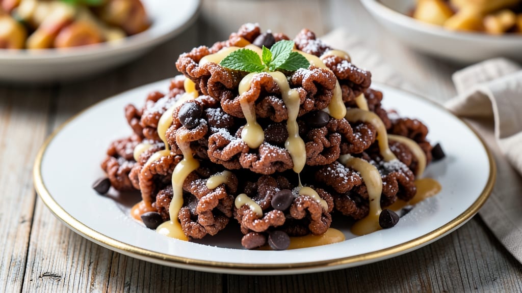 Filipino Chewy Chocolate Crinkles Recipe: Nutty Crunch and Molten Ganache Hearts