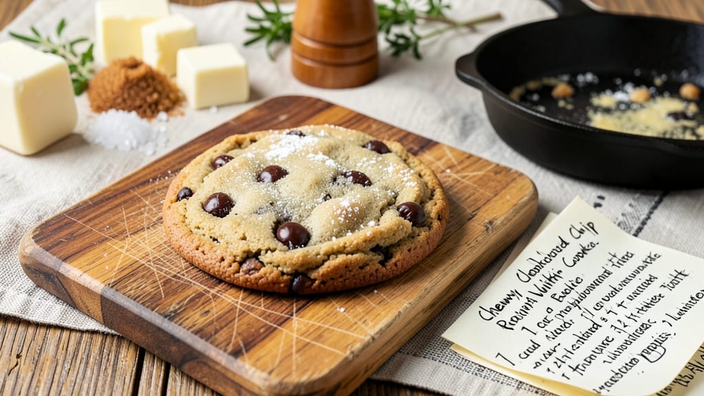 Chewy Chocolate Chip Cookie Recipe Without Vanilla Extract: Cinnamon-Spiced Depth for Bold Flavor