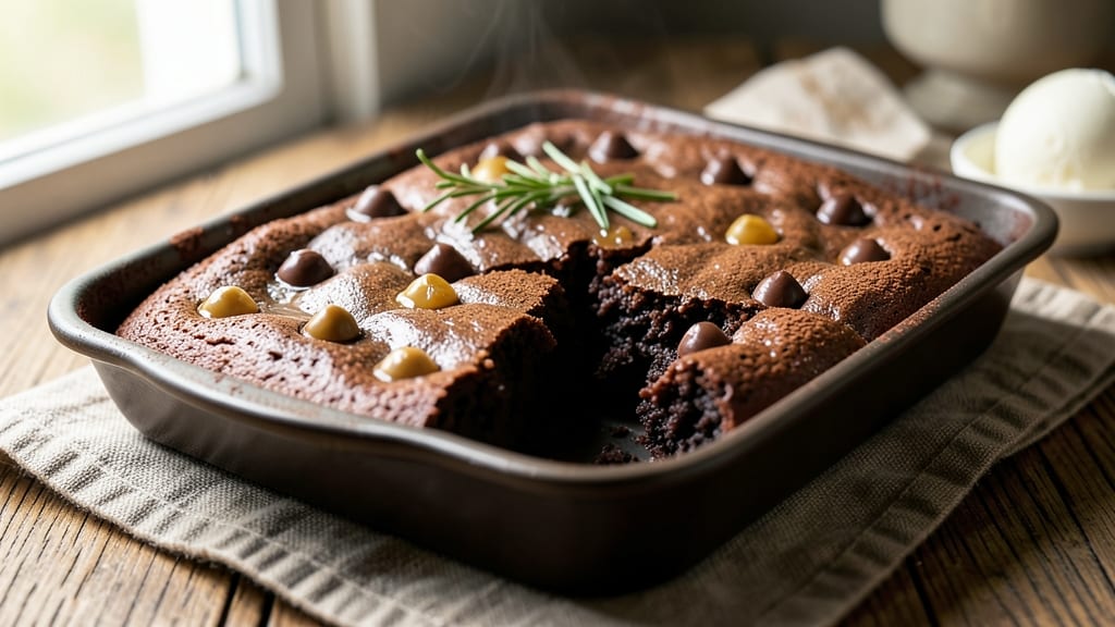 Brownie Recipe Made With Chocolate Chips: Fudgy Crack Top, Melty Centers