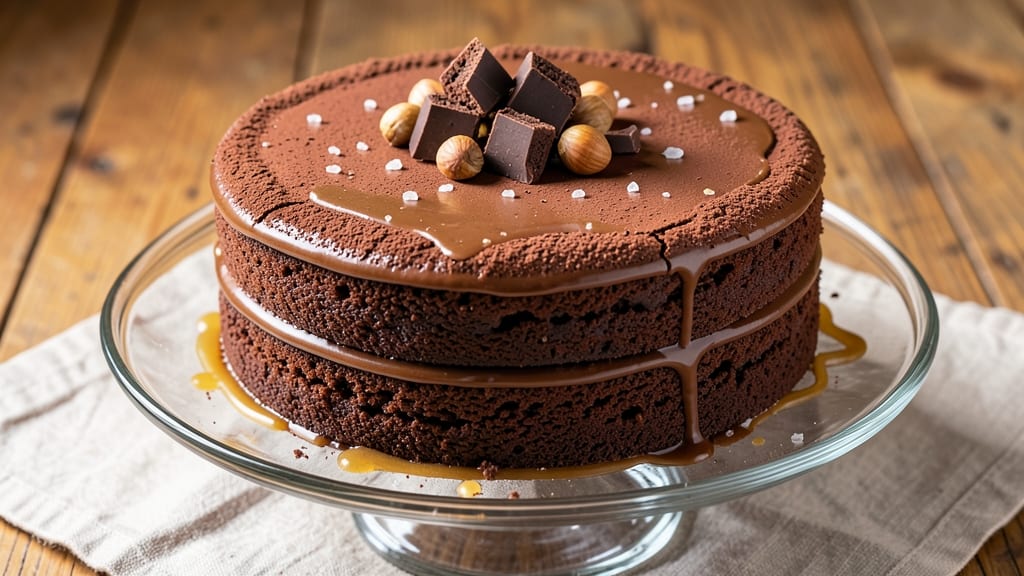 Biscoff Chocolate Cake Recipe: Coffee-Infused Ganache Rivers and Crunchy Top Layers