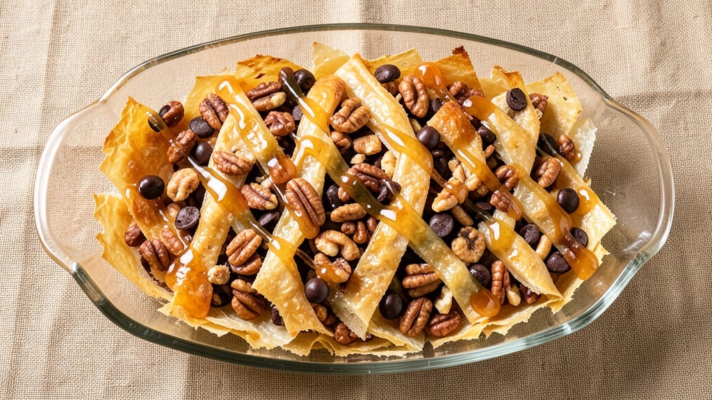 Baklava Chocolate Bars Recipe: Crispy Layers and Melty Chocolate Fusion