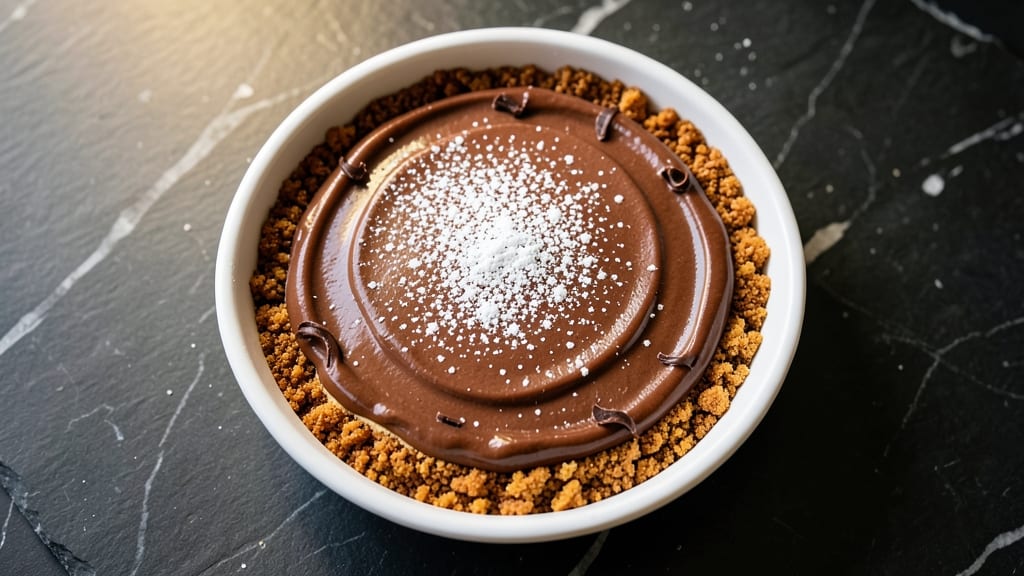 Boston Chocolate Cream Pie Cheesecake Recipe: Triple-Layered Crunch With Chocolate Ganache Streaks