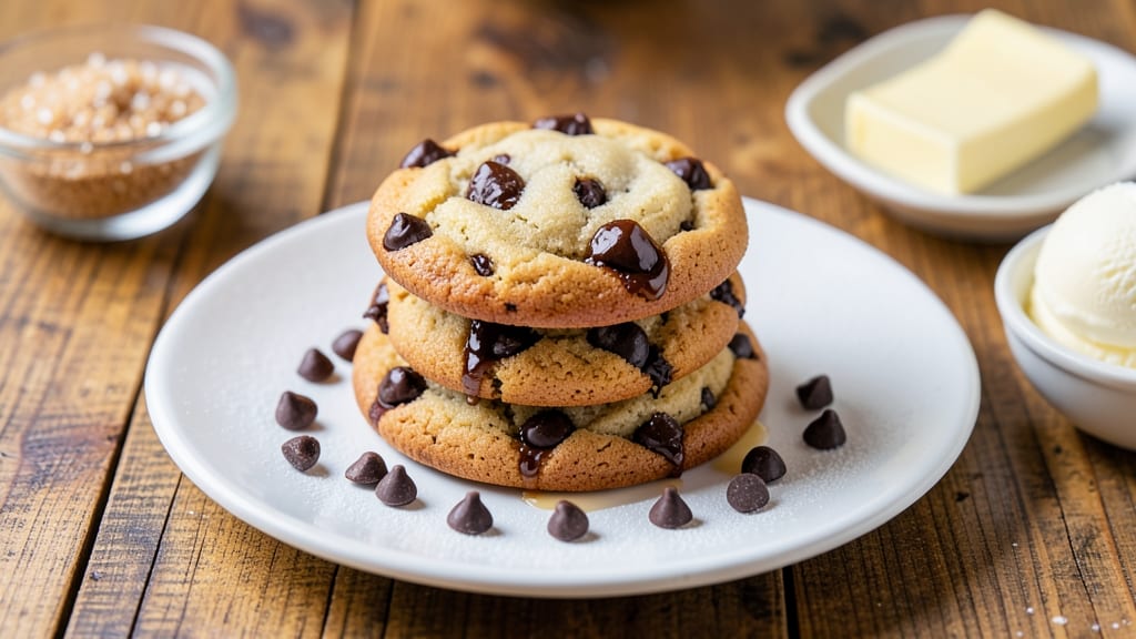Barnes and Noble Chocolate Chip Cookie Recipe: Glass Bowl Magic with Crispy Edges