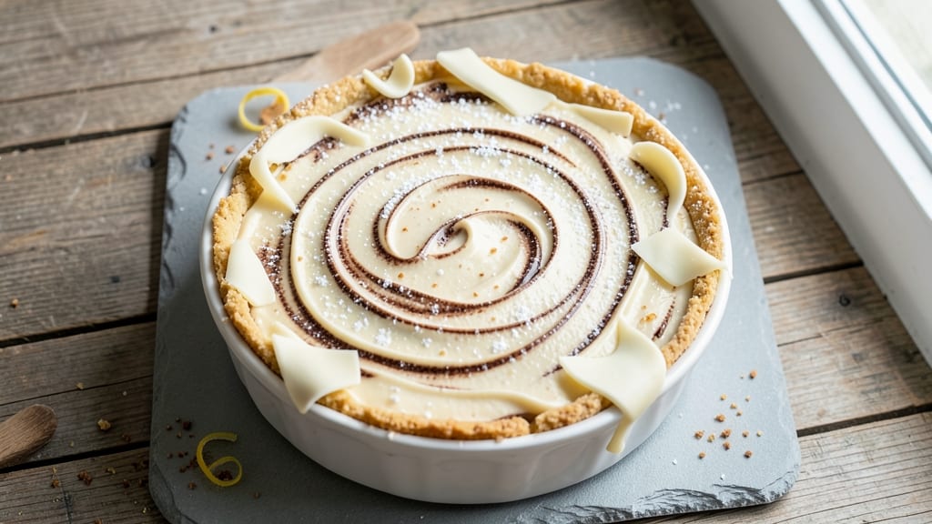 Basic White Chocolate Cheesecake Recipe: Silky Ganache Swirls Without Overmixing