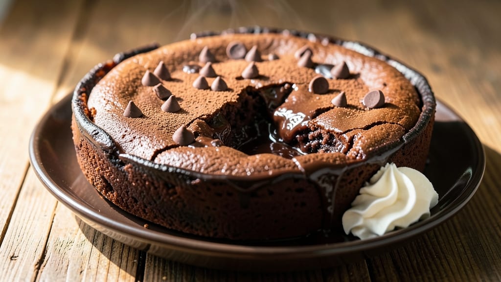 Big Molten Chocolate Lava Cake Recipe: Center-Stays-Running-Hot Magic