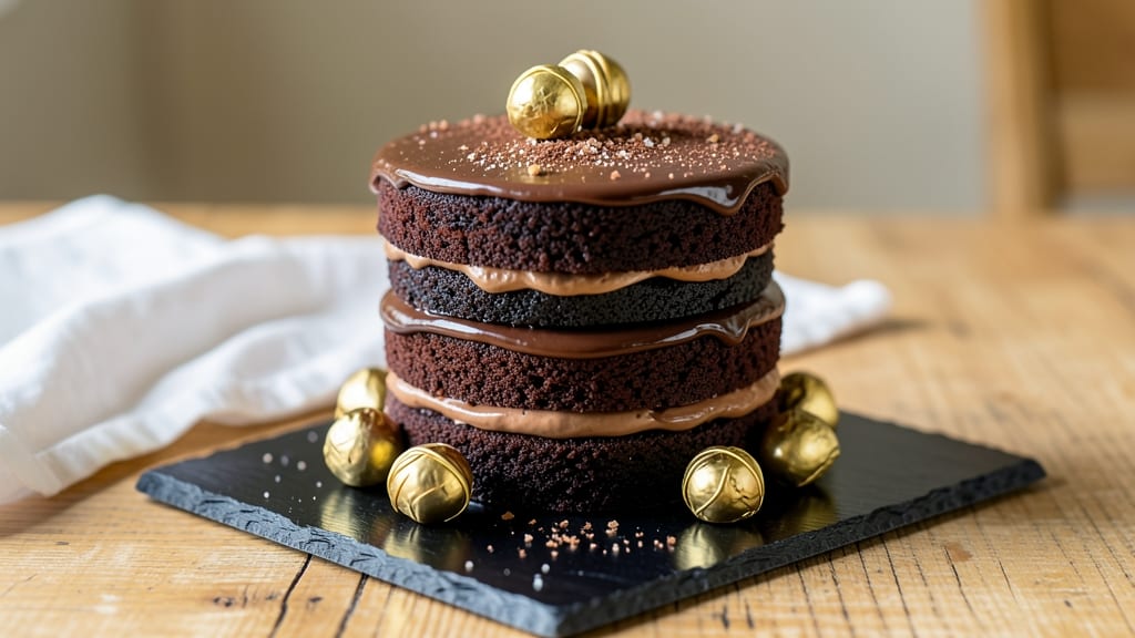 Cheesecake Factory Chocolate Tower Truffle Cake Copycat Recipe: Triple-Layered Magic With Warm Ganache Rivers