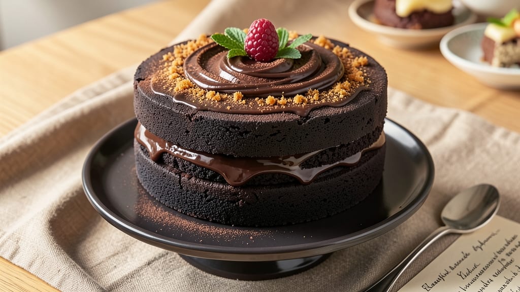 Black Cocoa Chocolate Cake Recipe: Deep Espresso Infusion Without Bitterness
