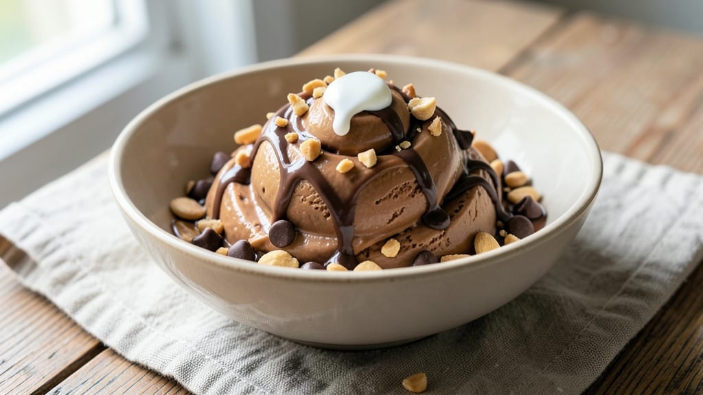 Ben and Jerry's Chocolate Peanut Butter Ice Cream Recipe: No-Churn Swirls With Crunchy Peanut Butter Ribbons