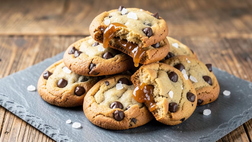 Caramel Stuffed Chocolate Chip Cookies Recipe: Warm Gooey Centers That Stay Melty