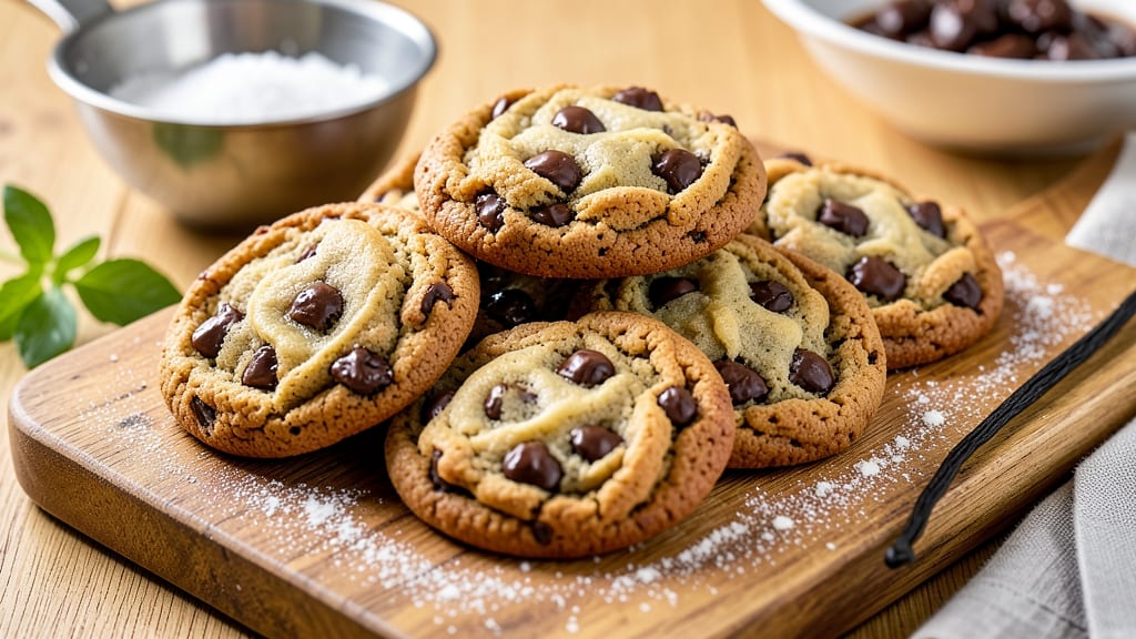 Chewy Chocolate Chip Cookies Recipe Without Brown Sugar: Golden Edges and Caramelized Chunks