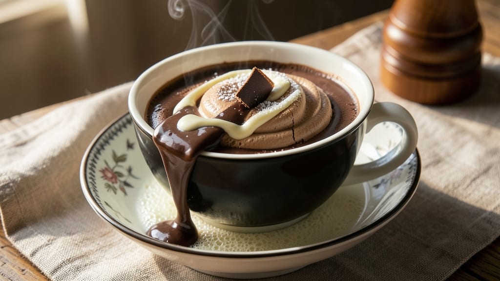 Black and White Hot Chocolate Recipe: Velvety Marble Magic in 5 Minutes